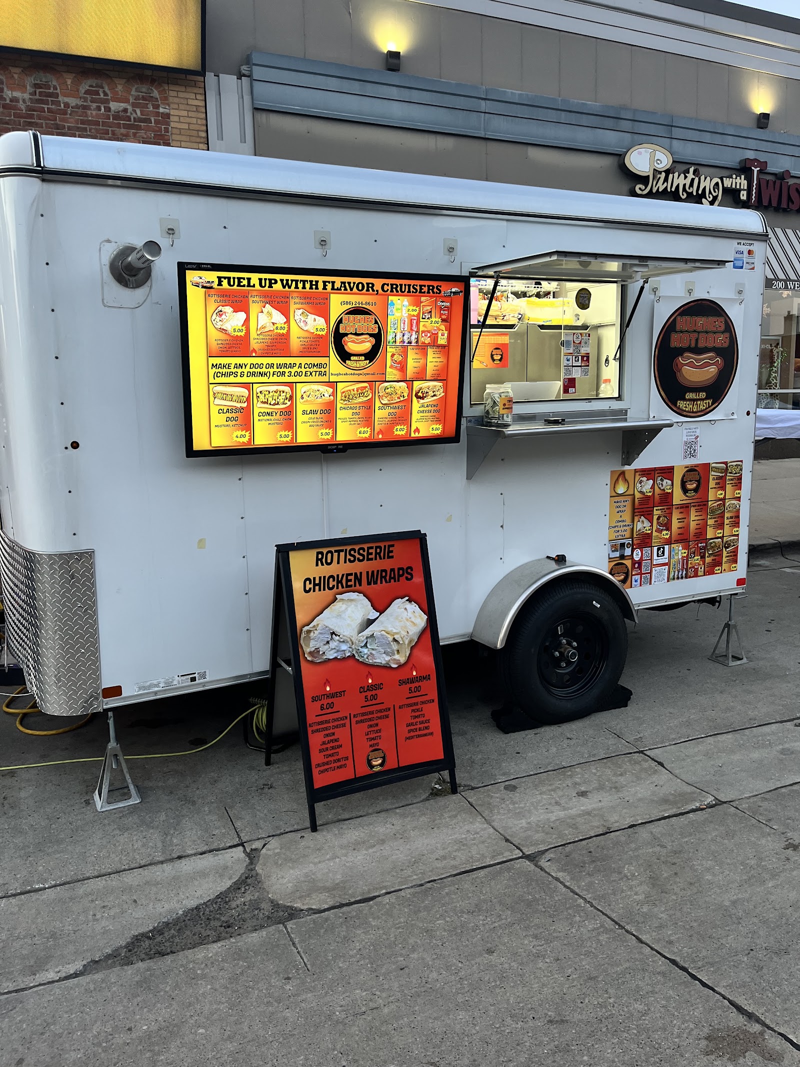 Hughes Hot Dogs — photo